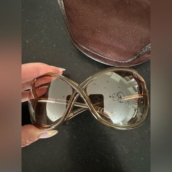 Tom Ford Classic Cross-Bridge Sunglasses TF9 Whitney 64mm with Case main image 4